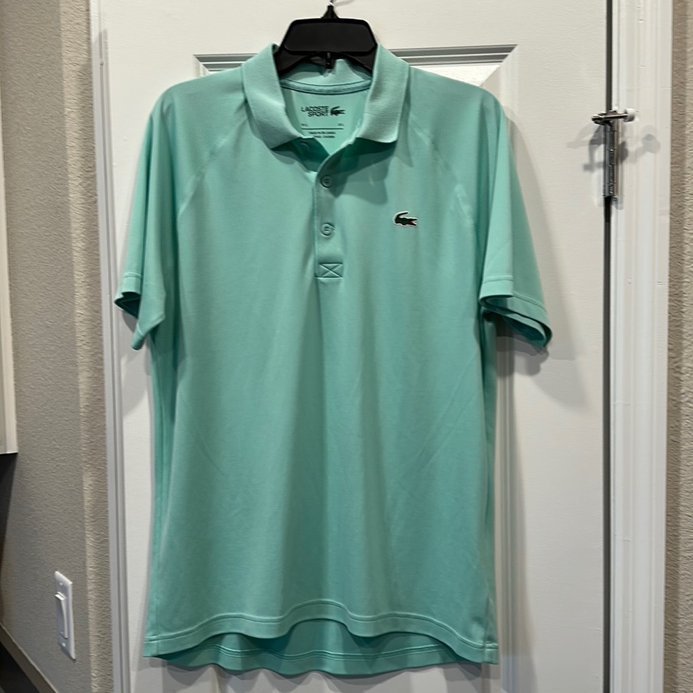 Lacoste Sport Ultra Dry Polo Size Large